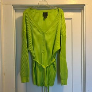Adidas x Ivy Park Beyoncé Green Halls of Ivy Knit Rib Romper - Size XL